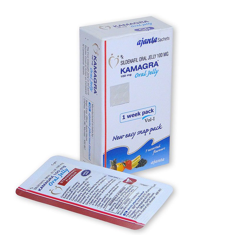 Kamagra Men Specially Developed Hardening and Delaying Gel with red line - long 